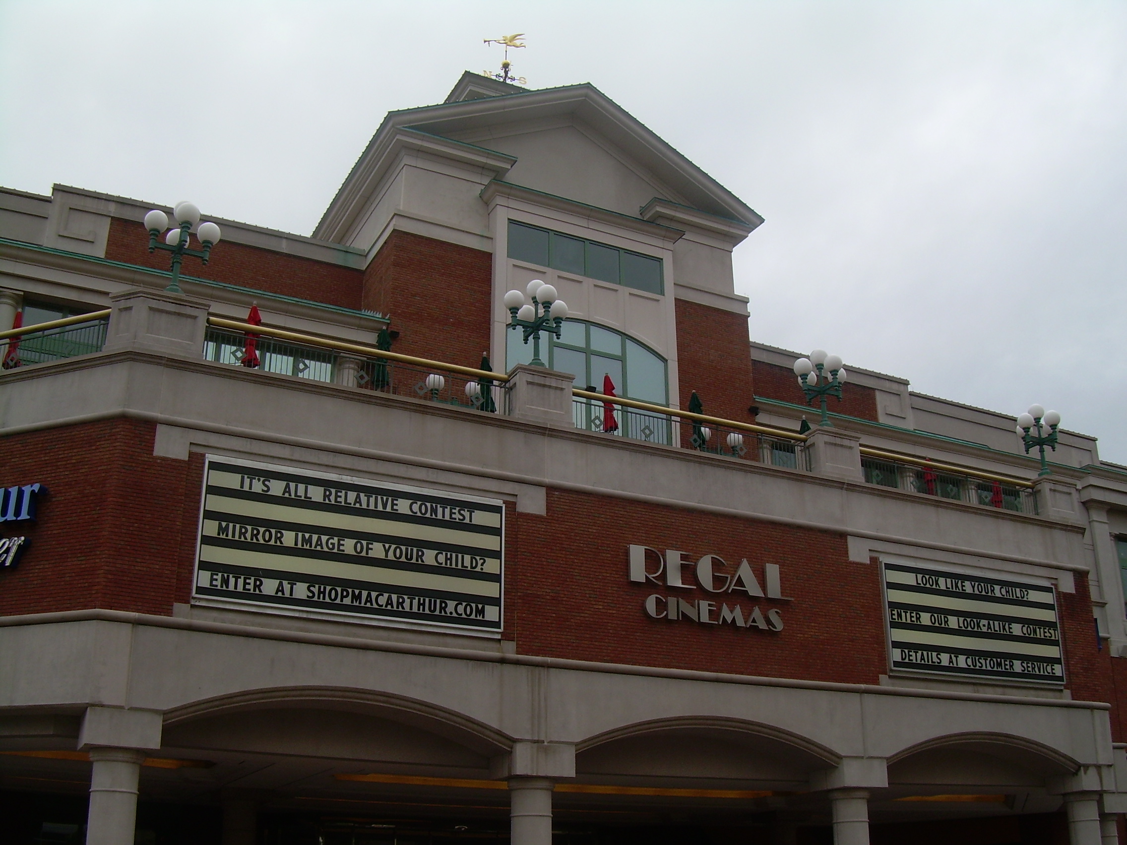 MacArthur Center shopping mall exterior in downtown Norfolk Virginia