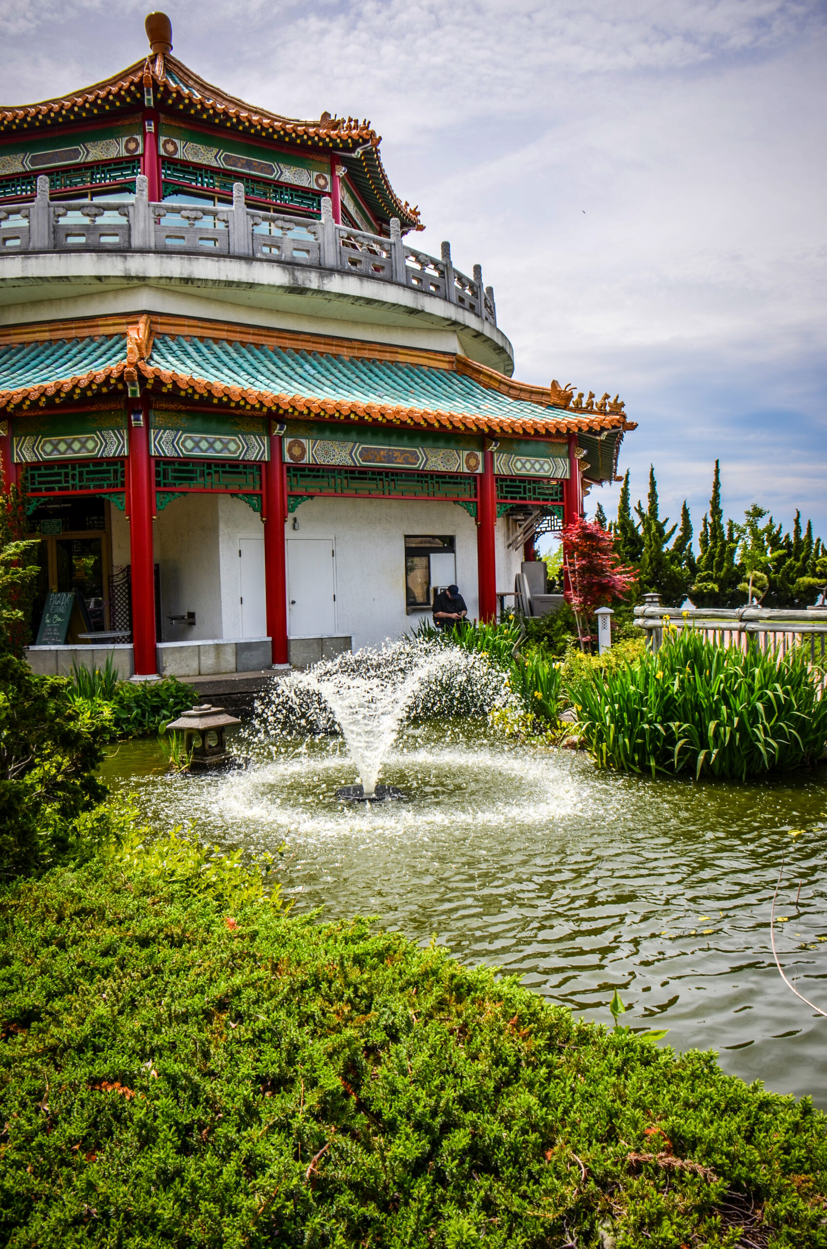 Strange Attractions 4 Pagoda and Oriental Garden, Norfolk waterfront